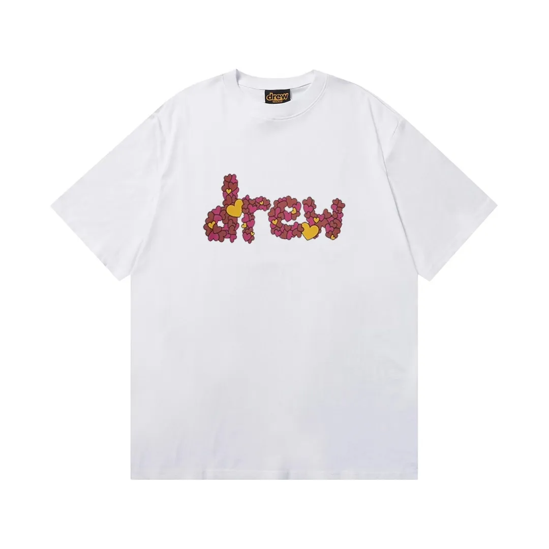 D 053 9 2023SS Same Style drew T g , ！ Quality！！ ， Quality！！ ， ！！ ， ， ， ， ， 。 Sizes：S M L XL ：Black White Royal Blue Red Brown White Orange